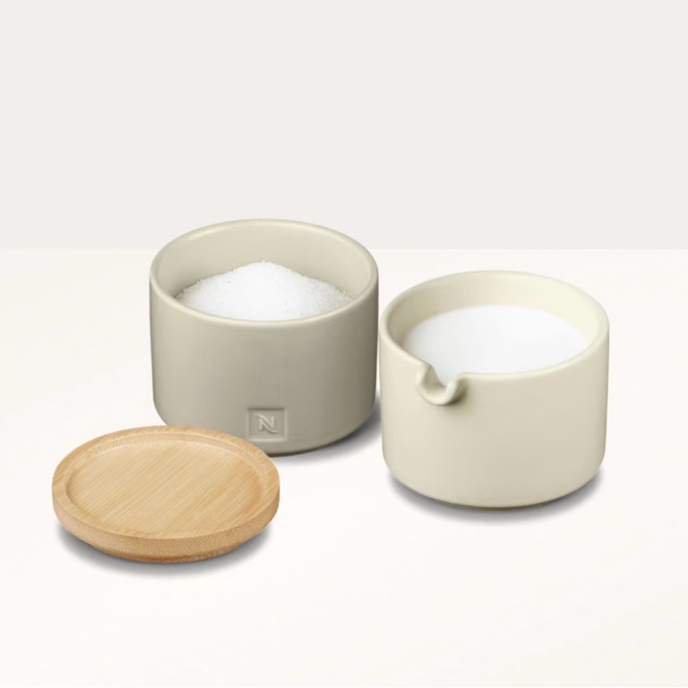 BNIB Nespresso Limited Edition Stackable Serving Set